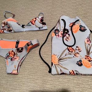 Triangl Petra lilac bikini
